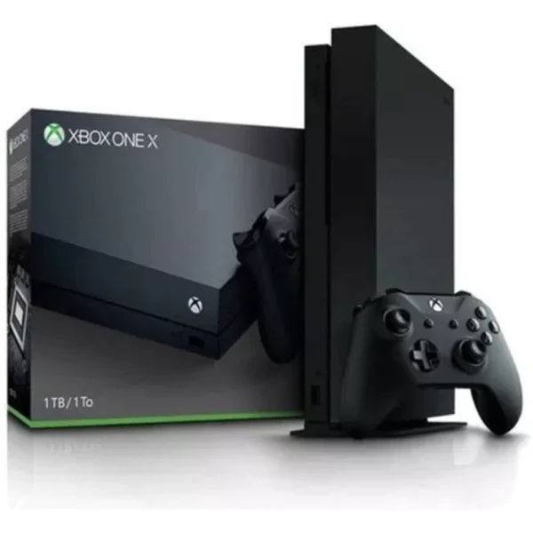 xbox one x 1tb + jogo brinde / frete grÁtis