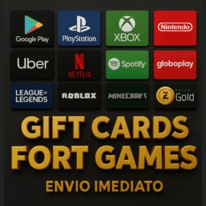 gift cards / todos os modelos / envio imediato
