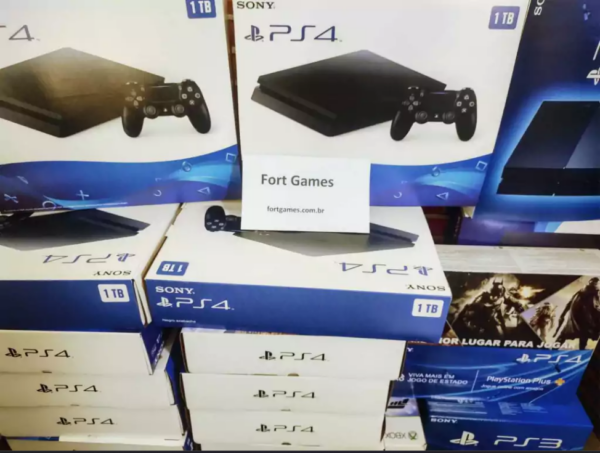 ps4 slim 1tb / 1 ano de garantia / frete grÁtis