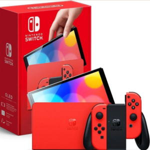 nintendo switch oled 64gb vermelho / frete grátis