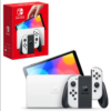nintendo switch oled 64gb branco e preto / frete grátis