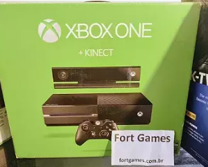 xbox one fat + sensor kinect + jogo brinde / frete grÁtis