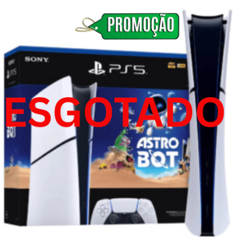ps5 slim 1tb ssd ediÇÃo astrobot / frete grÁtis