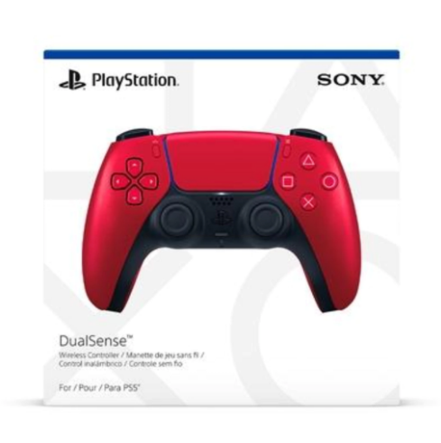 controle sony ps5 dualsense sem fio volcanic red