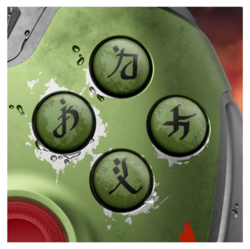 controle xbox series ediÇÃo doom the dark ages