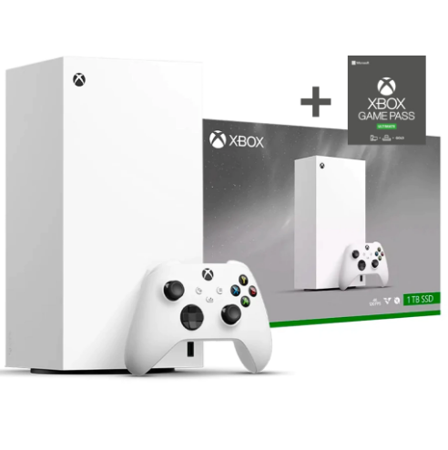 xbox series x 1tb ssd digital robot white / frete grÁtis