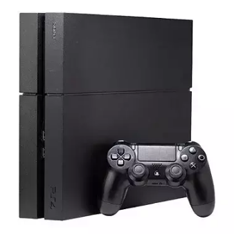 ps4 fat 500gb + jogo ps4 brinde / 1 ano de garantia / frete grátis
