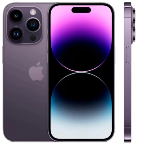 iphone 14 pro 128gb deep purple / 1 ano de garantia / frete grátis