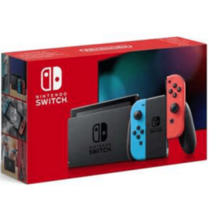 nintendo switch 32gb 6,2" lcd neon red e blue / frete grátis