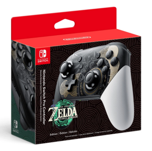 controle nintendo switch pro edição the legend of zelda tears of the kingdom / frete grátis