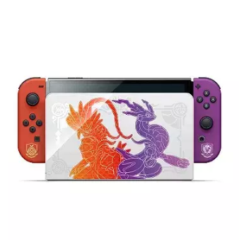 nintendo switch oled 64gb pokémon scarlet e violet edition / frete grátis