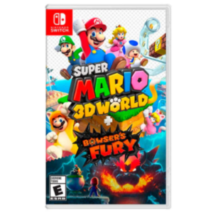 super mario 3d world + bowsers fury nintendo switch / mídia física