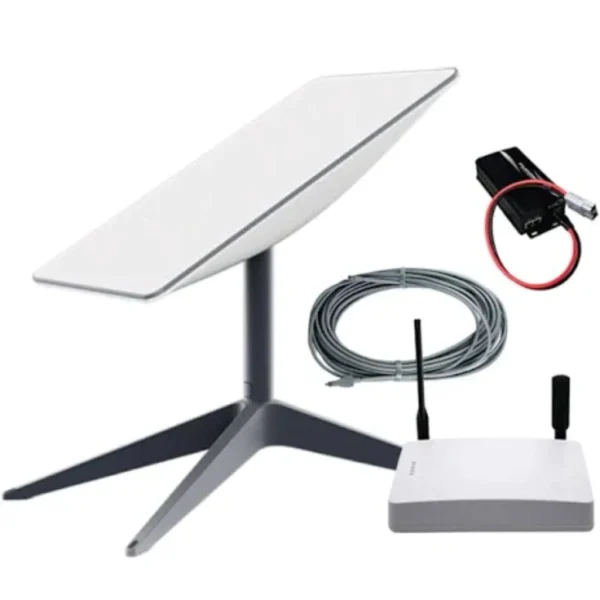 starlink kit internet via satÉlite v2 (receptor + roteador + adaptador) / frete grÁtis