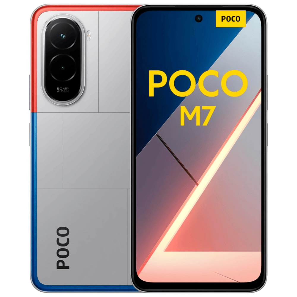 POCO M7 4G VERSÃO GLOBAL BLACK 8GB RAM 256GB, ANDROID 13, BATERIA