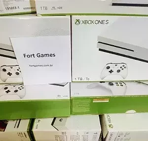 xbox one s 1tb + jogo brinde / frete grÁtis