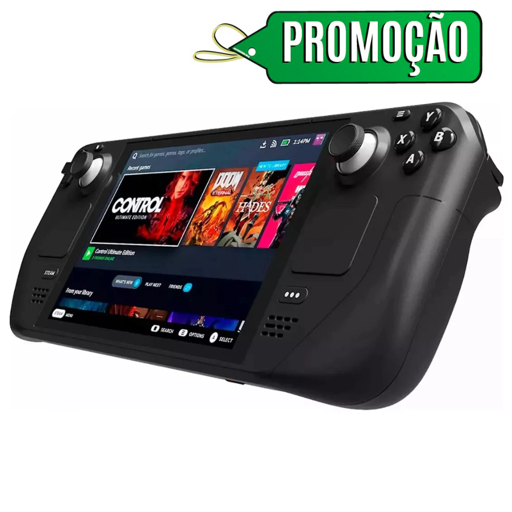 Steam Deck 512GB 16GB / Frete Grátis – Fortgames