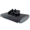 ps3 super slim + 10 jogos + dualshock 3 / frete grátis