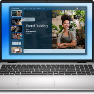 Dell 16 DC16251 Laptop, 16" FHD+ IPS Touch Display, Intel Core 5 120U Processor, 8GB RAM, 512GB SSD, Intel Graphics, English Keyboard, Windows 11 Home, Platinum Silver